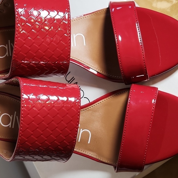 Calvin Klein Cecily Sandals Size 10 - Picture 6 of 8